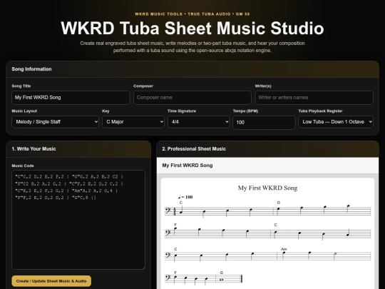 tuba screenshot