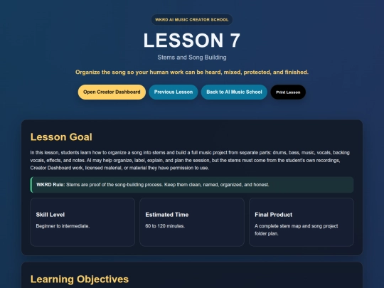 wkrd-ai-music-school-lesson-7 screenshot