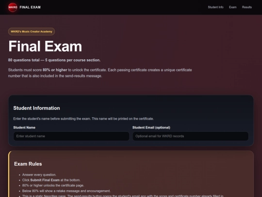 wkrds-music-creator-academy-final-exam-fixed (1) screenshot
