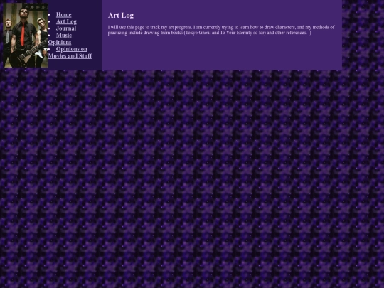 art-log screenshot