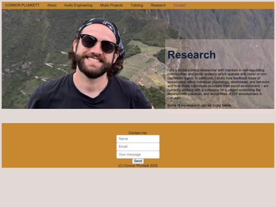 Contact screenshot