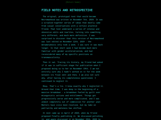 necromanhood/append screenshot