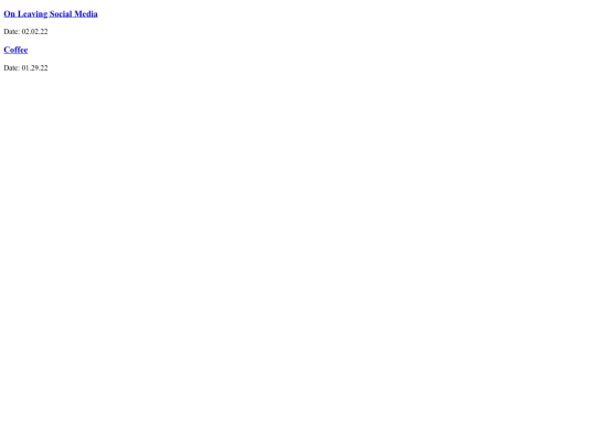 includes/pages/journal/life screenshot