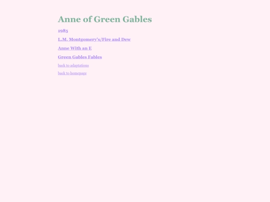 anneofgreengablesadaptations screenshot