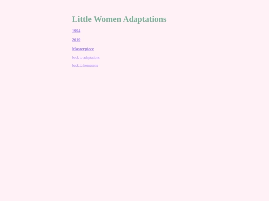 littlewomenadaptations screenshot