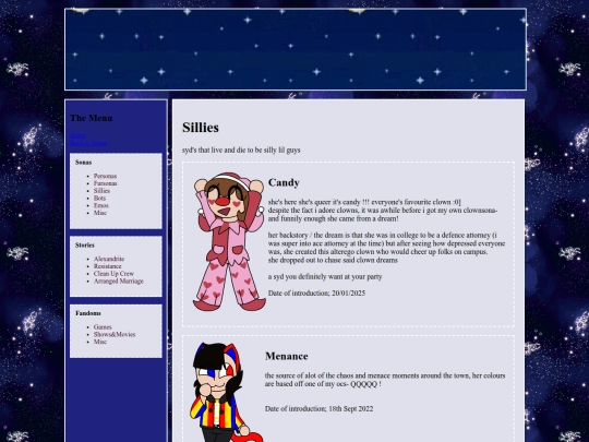 pages/me/sonas/sillies screenshot