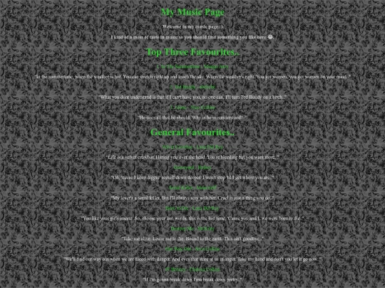 Music screenshot