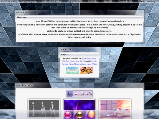 pages/portfolio screenshot