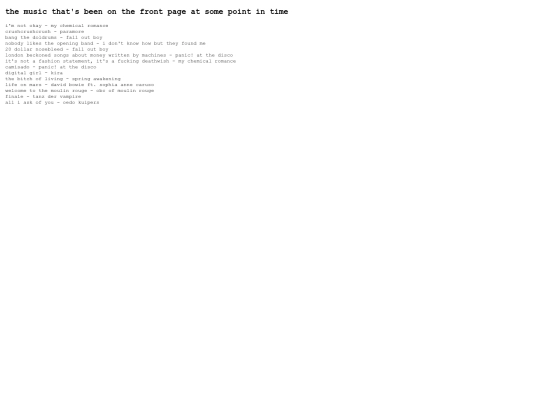 music screenshot