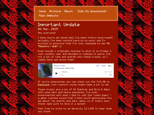 Blog/posts/2025-03-04-Important-Update screenshot