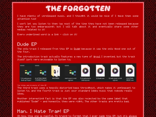 theForgotten screenshot