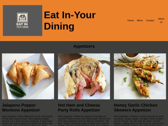 Appetizers screenshot