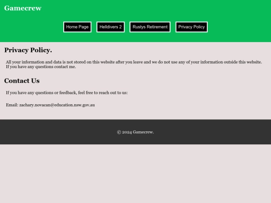 Privacypolicy screenshot