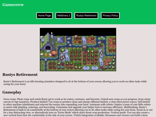 RustysRetirement screenshot