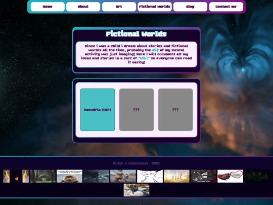 fictional_worlds screenshot