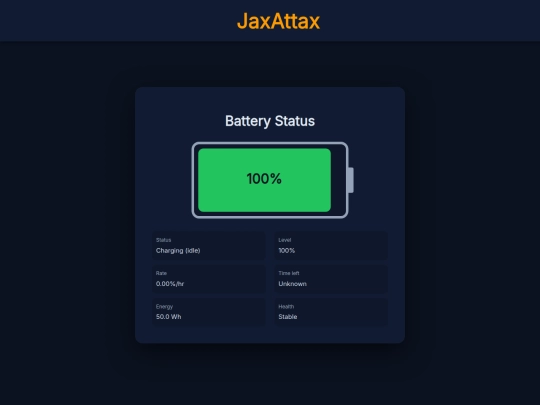 battery screenshot