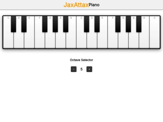 piano screenshot
