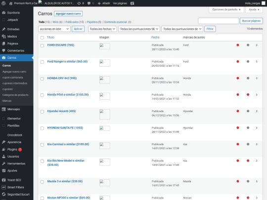 lista-premium-rent screenshot