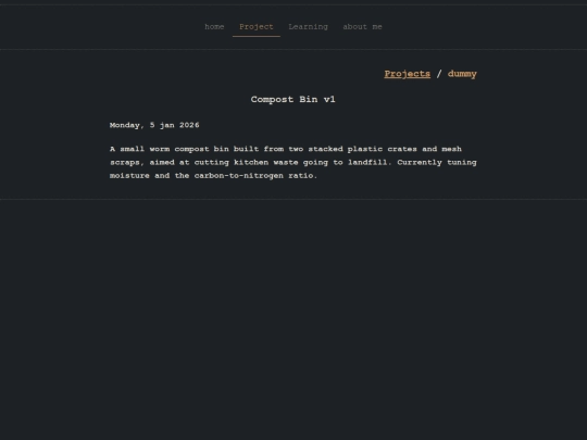 projects/dummy screenshot