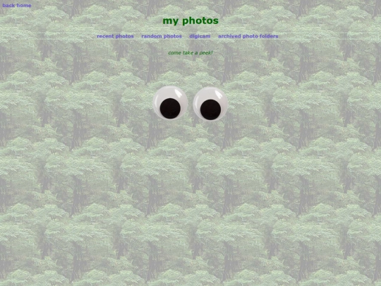 website pages/myphotos screenshot