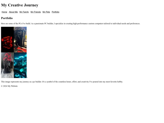 portfolio screenshot