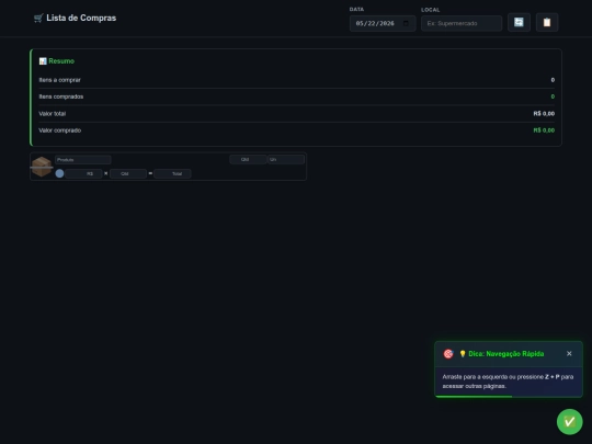 FluxoZieps/ListaCompras screenshot