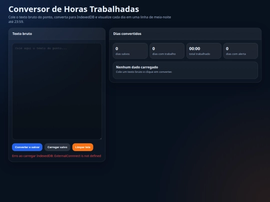 Horarios/trabalho screenshot