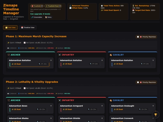 Kingshot/AdamantiumResearch screenshot