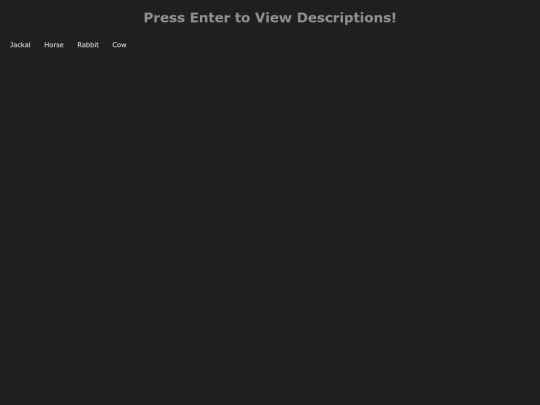 assignments/interactiveMenu2 screenshot