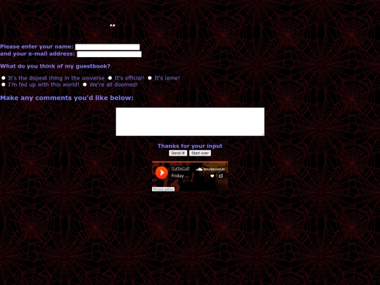 guestbook screenshot