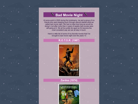 badmovienight screenshot