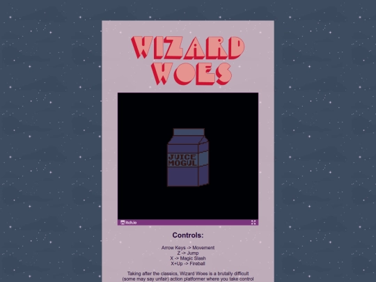 wizardwoes screenshot