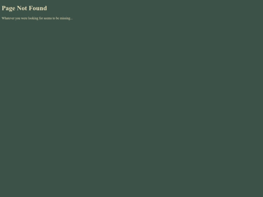 not_found screenshot