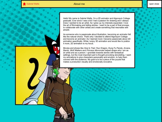 AboutMe screenshot