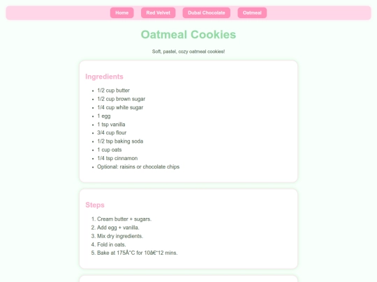 oatmeal screenshot