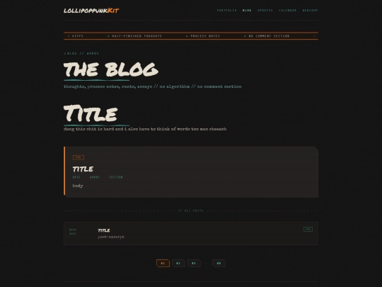 blog/newfile screenshot