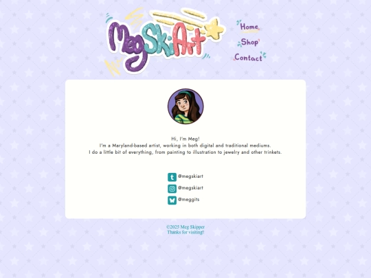 portfolio/home screenshot