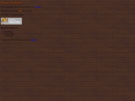 test screenshot