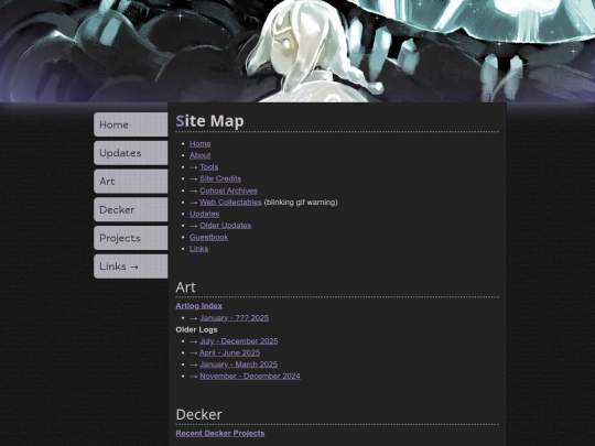 sitemap screenshot
