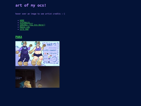 shrines/ocgallery screenshot