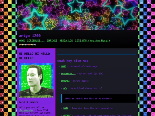 sitemap screenshot