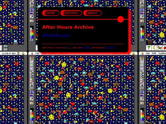 archive screenshot
