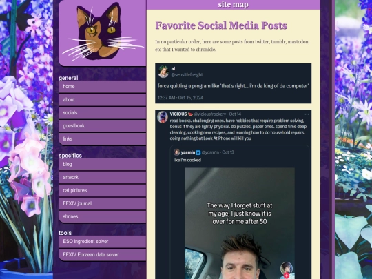 shrines/socialmediaposts screenshot