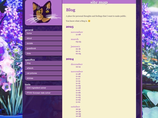 specifics/blog screenshot