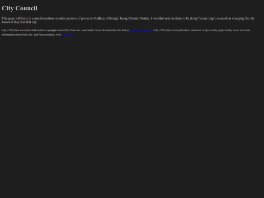 Government/Council screenshot