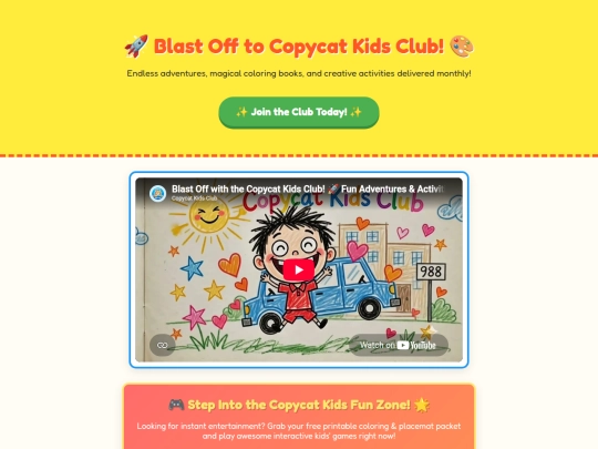 copycat-kids-club screenshot