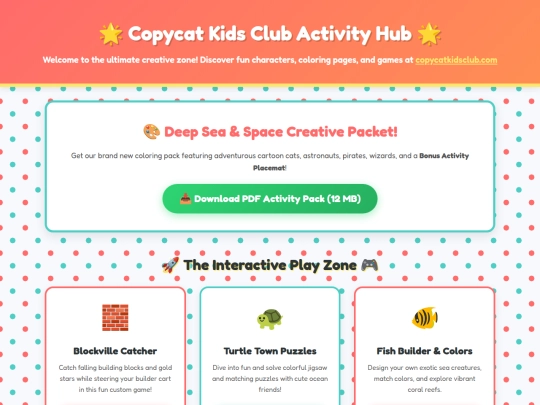 copycat-kids-fun-zone screenshot