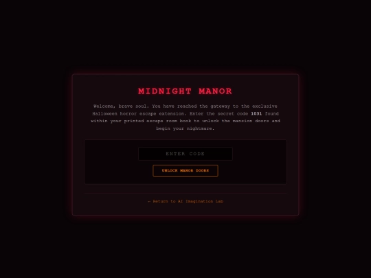 escape-halloween-manor screenshot