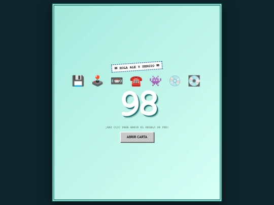 web 2 screenshot