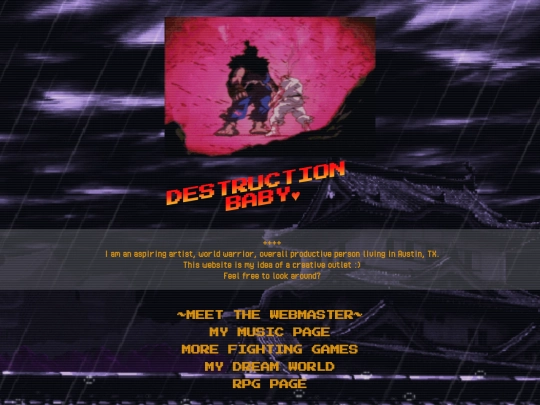 start screenshot